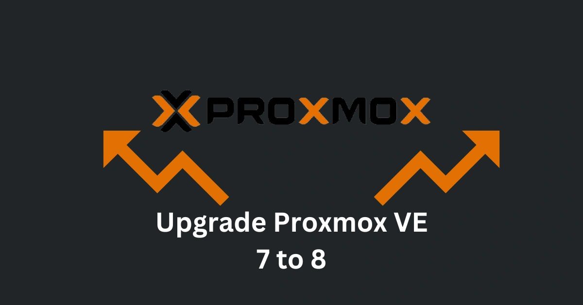 Upgrade Proxmox VE 7 to 8